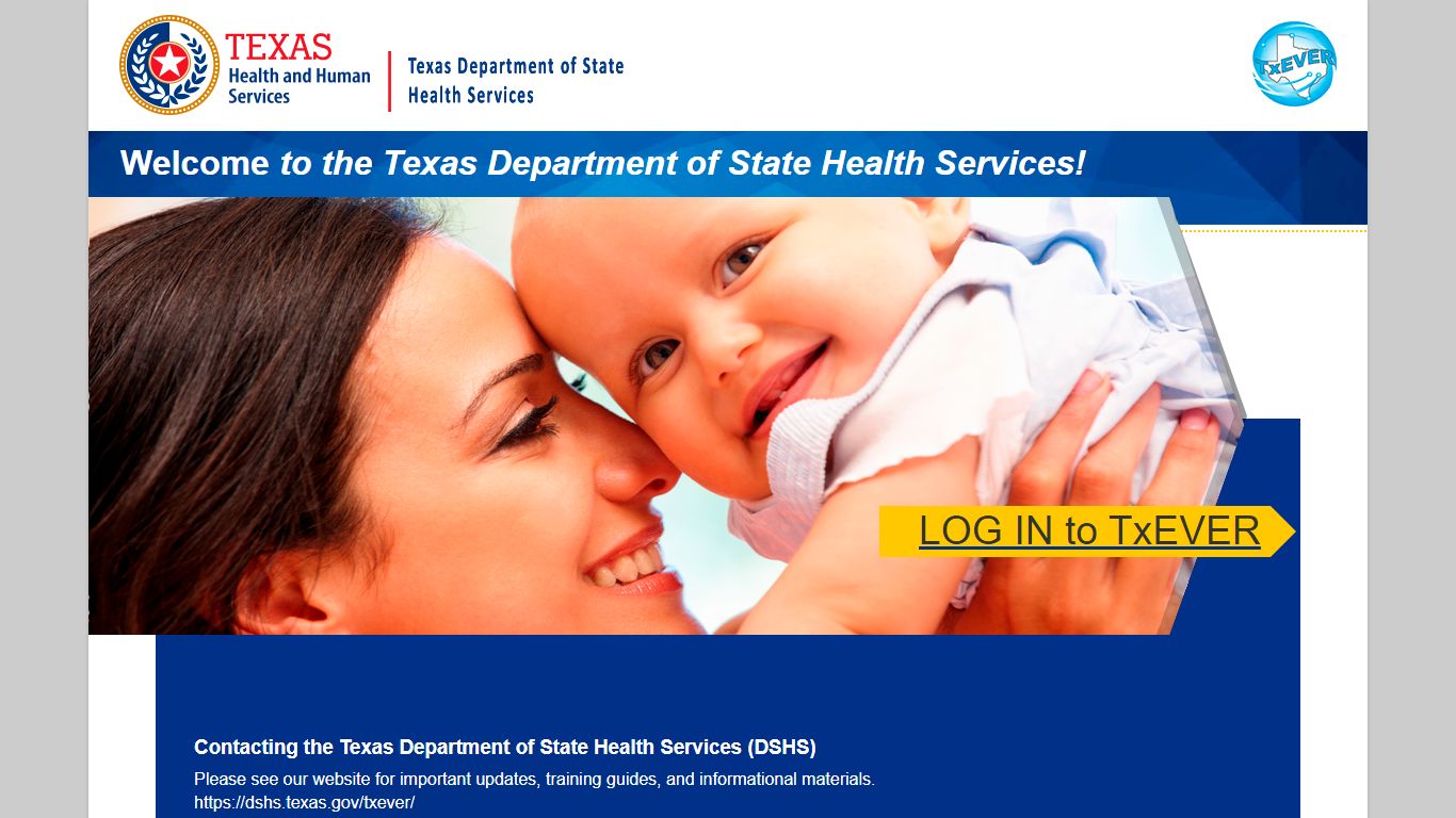 Welcome to the Texas Electronic Vital Events Registration - 208